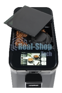 Кофемашина автоматическая Nordfrost HOME 300 Gr черный/серебристый, исп. кофе - зерновой, 1.5 л, 1350 Вт, 20 бар