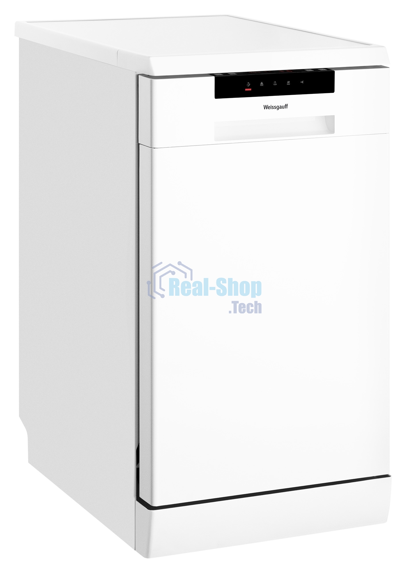 Посудомоечная машина Weissgauff DW 4535, белый, 44.8 см, 10 компл., 49 дБ, класс A++