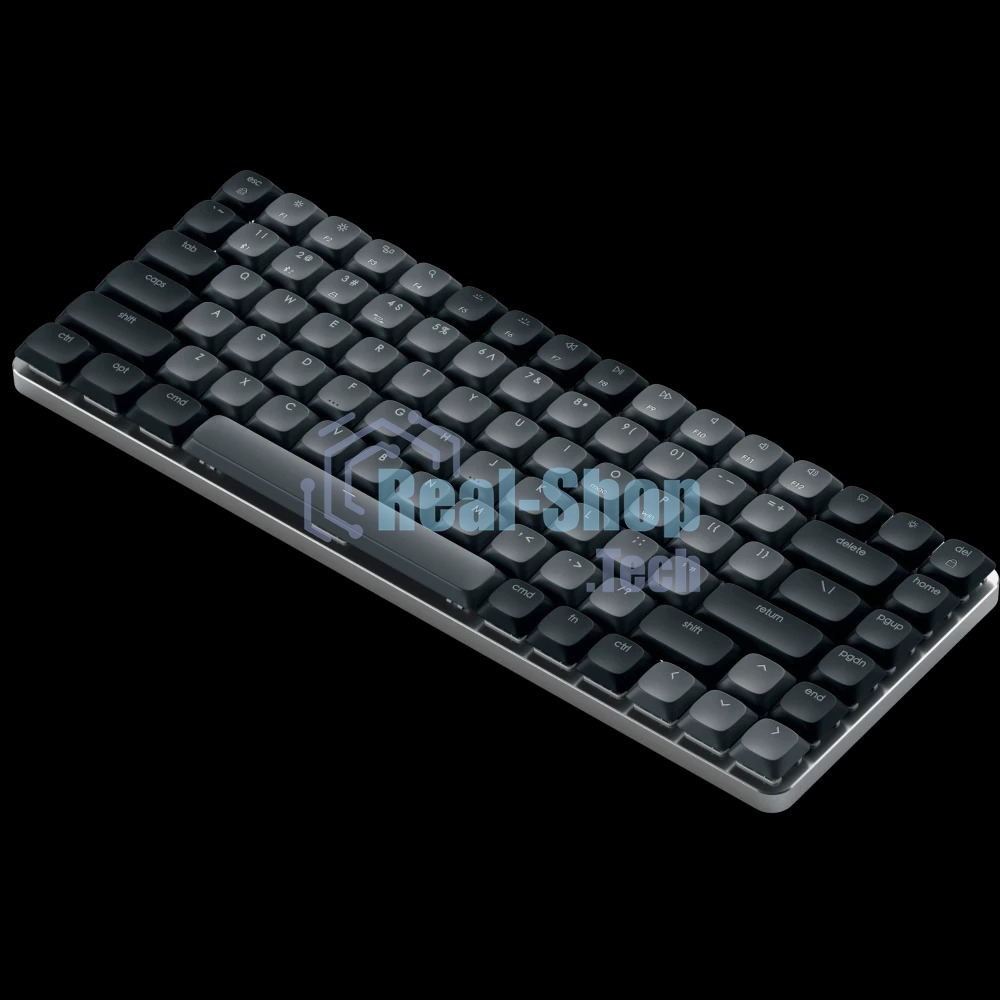 Клавиатура беспроводная механическая Satechi SM1 Slim Mechanical Backlit Bluetooth Keyboard, серый/черный ST-KSM1DK-RU