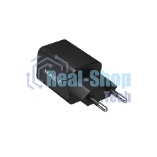 Сетевое зарядное устройство Maxvi A304 Type-C\USB 3A 15W, черный