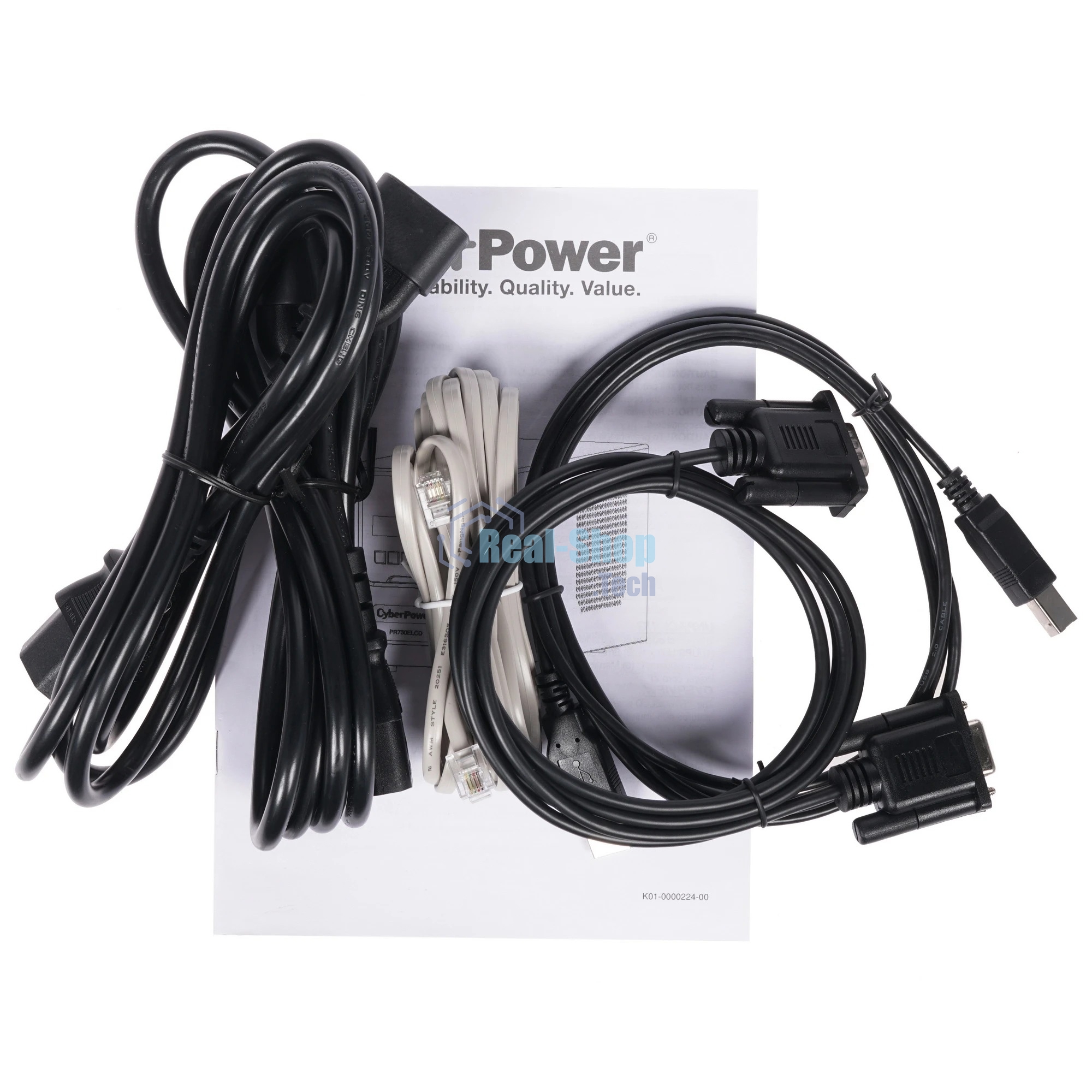 Источник бесперебойного питания CyberPower PR750ELCD 750 ВА/675 Вт/USB/RJ-11/RJ-45/6 x IEC 320 C13 (компьютерная)
