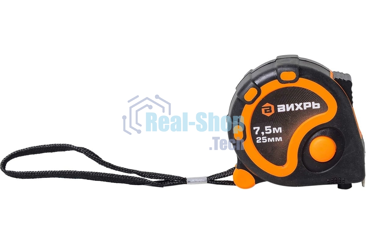 Рулетка 7,5мх25мм 73/11/1/4 ВИХРЬ