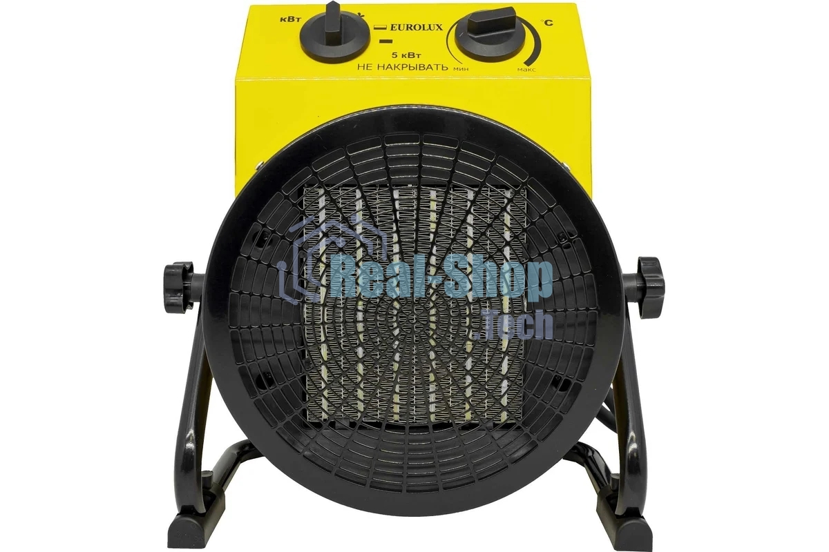 Пушка тепловая электрическая ТЭПК-EU-5000K круглая керамич. нагрев. элемент EUROLUX 67/1/38