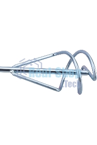 Миксер для песчано-гравийных смесей Denzel, 80 х 450 мм, оцинкованный, хвостовик SDS Plus