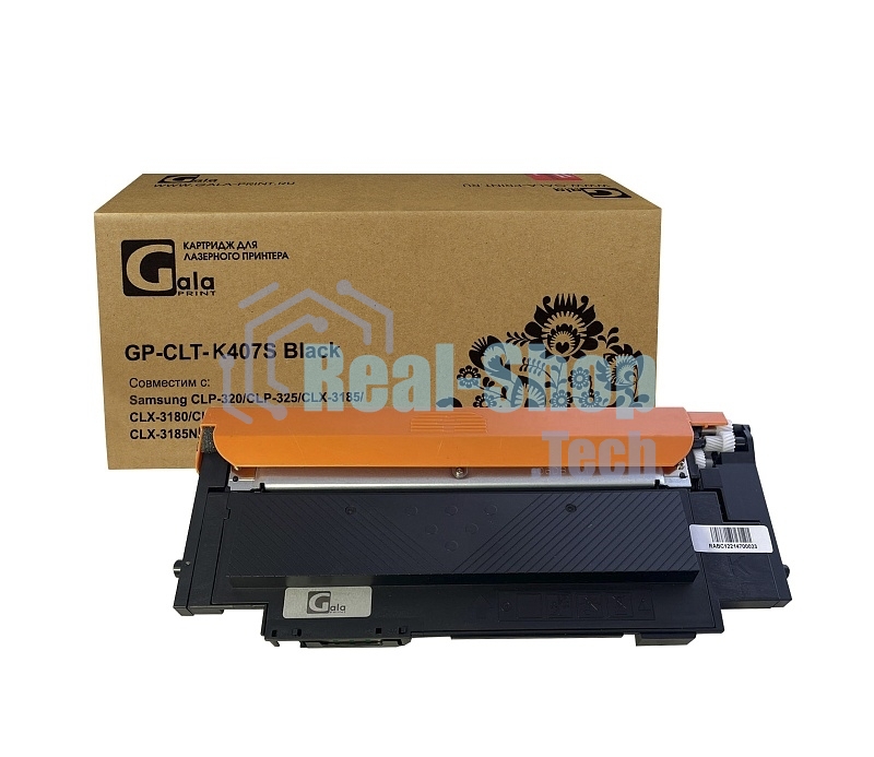 Картридж лазерный GalaPrint GP-CLT-K407S черный (1500 стр) для Samsung CLP-320/CLP-325/CLX-3185/CLX-3180/CLP-325W/CLP-320N/CLX-3185N/CLX-3185FN/CLX-3185W