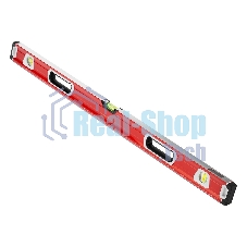 Уровень алюминиевый Matrix, магнит фрезеров 3 глазка 2 комп, рукоятки, 1000 мм