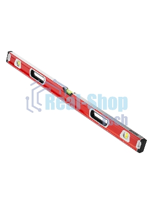 Уровень алюминиевый Matrix, магнит фрезеров 3 глазка 2 комп, рукоятки, 1000 мм