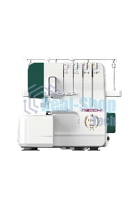Оверлок Necchi 4537 2/3/4-х ниточный оверлок, LED подсветка, 12 видов швов, встроенный роликовый шов, встроенный дифференциал, свободный рукав, цветная система заправки, отключаемый верхний нож, металлическая станина¶Ширина шва 3 – 7мм, мах.длинна стежка 