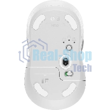 Мышь беспроводная Logitech M750 белый, 4000 dpi, радиоканал, Bluetooth, USB, кнопки - 5