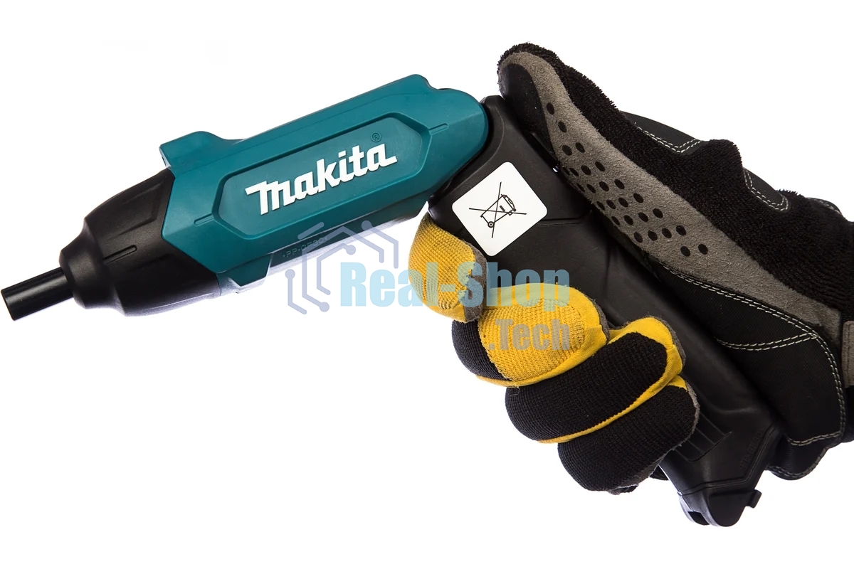 Отвертка аккумуляторная Makita DF001DW Отвертка ак, 3.6В,встр1.5А·ч Li-ion,220об\мин,4Нм,0.36кг,чем,н-р акс 81шт,подсв,USB шнур