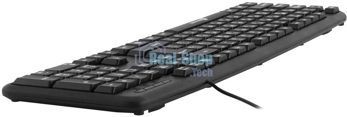 Клавиатура Oklick 180M проводная, USB Type-A, чёрный