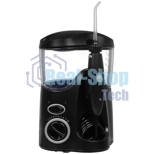 Ирригатор Waterpik WF-112EU черный, от сети, 600 мл, 10 режимов