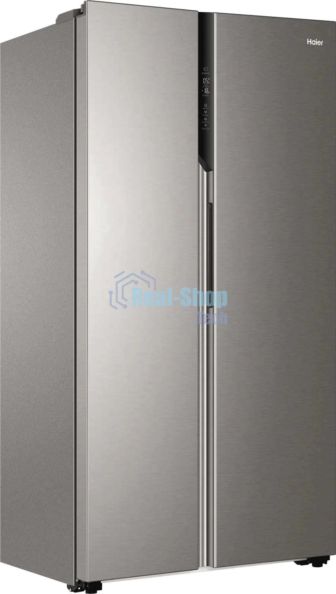 Холодильник Haier HRF541DM7RU серебристый двухкамерный 337/167л морозилка сбоку, No Frost, Side by Side