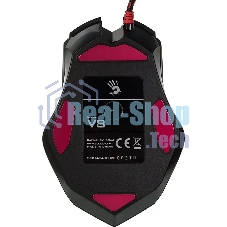 Мышь проводная A4Tech Bloody V8M Max черный, 12000 dpi, USB, кнопки - 10