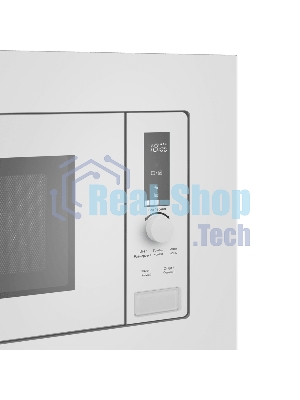 Микроволновая печь встраиваемая Maunfeld JBMO820GW01 белый, 20 л, 1080 Вт, переключатели - сенсор/поворотный механизм