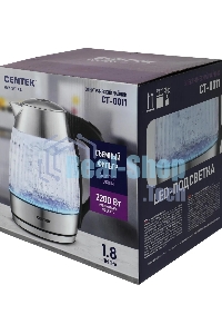 Чайник электрический Centek CT-0011 стекло