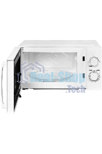 Микроволновая печь Hyundai HYM-M2005 белый, 20 л, 700 Вт, переключатели - поворотный механизм