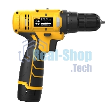 Дрель-шуруповерт аккумуляторная Deli DL-DZ12-4A2, 12В, 1 АКБ