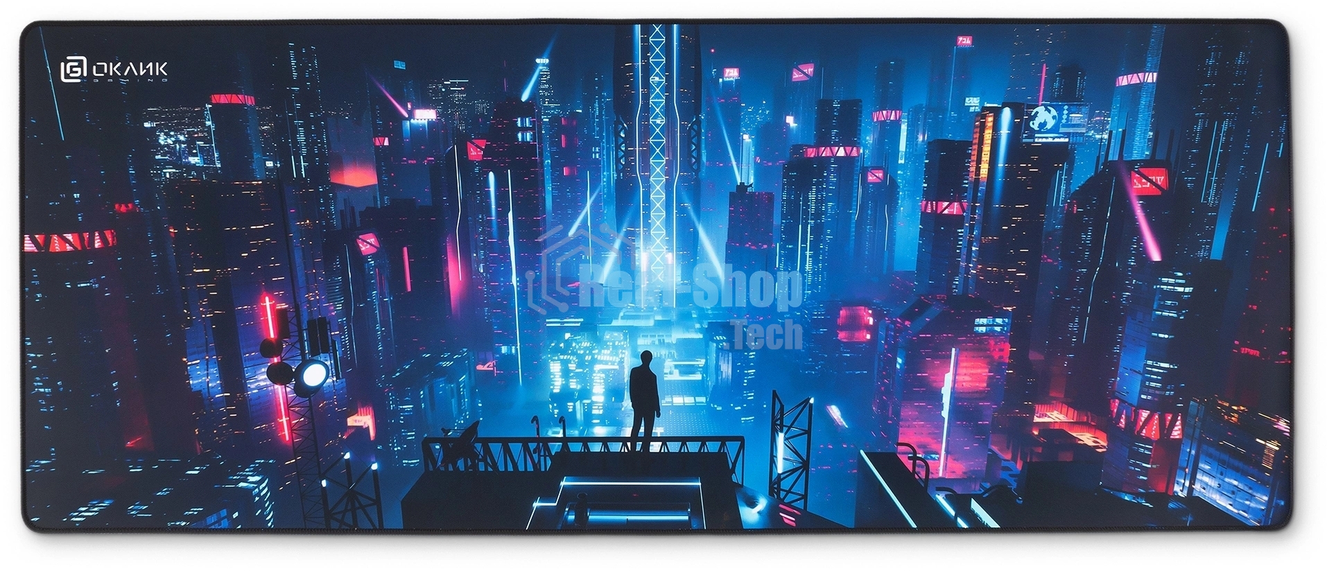 Коврик для мыши Оклик OK-T1000CP XL рисунок 1000x400x2мм