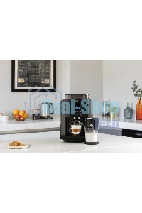 Кофемашина Krups Arabica Latte EA819E10 1450Вт черный/коричневый