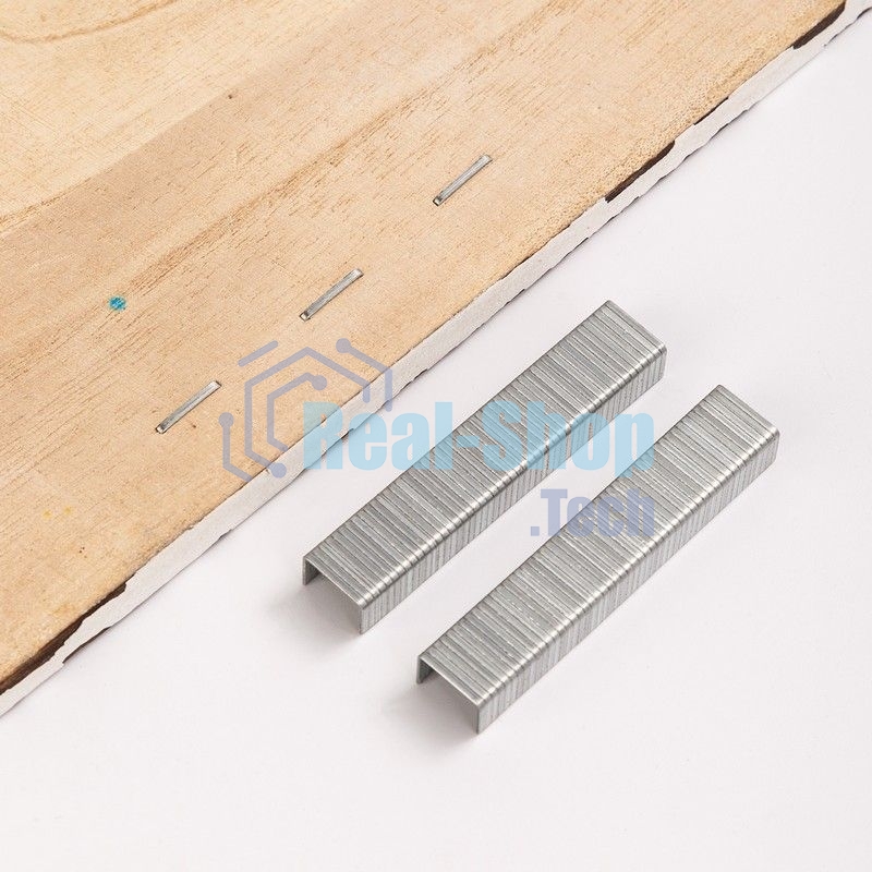 Мебельный степлер Deli DL238105 с набором скоб + антистеплер Набор: 2000шт дверные гвозди. 2000шт Т-гвозди. 2000шт U-гвозди. 1шт скобоудалитель.