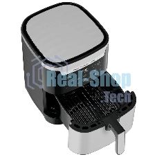 Аэрогриль Tefal Easy Fry & Grill XXL Inox EY801D15 черный, 1830 Вт, 6.5 л, сенсор, 9 программ
