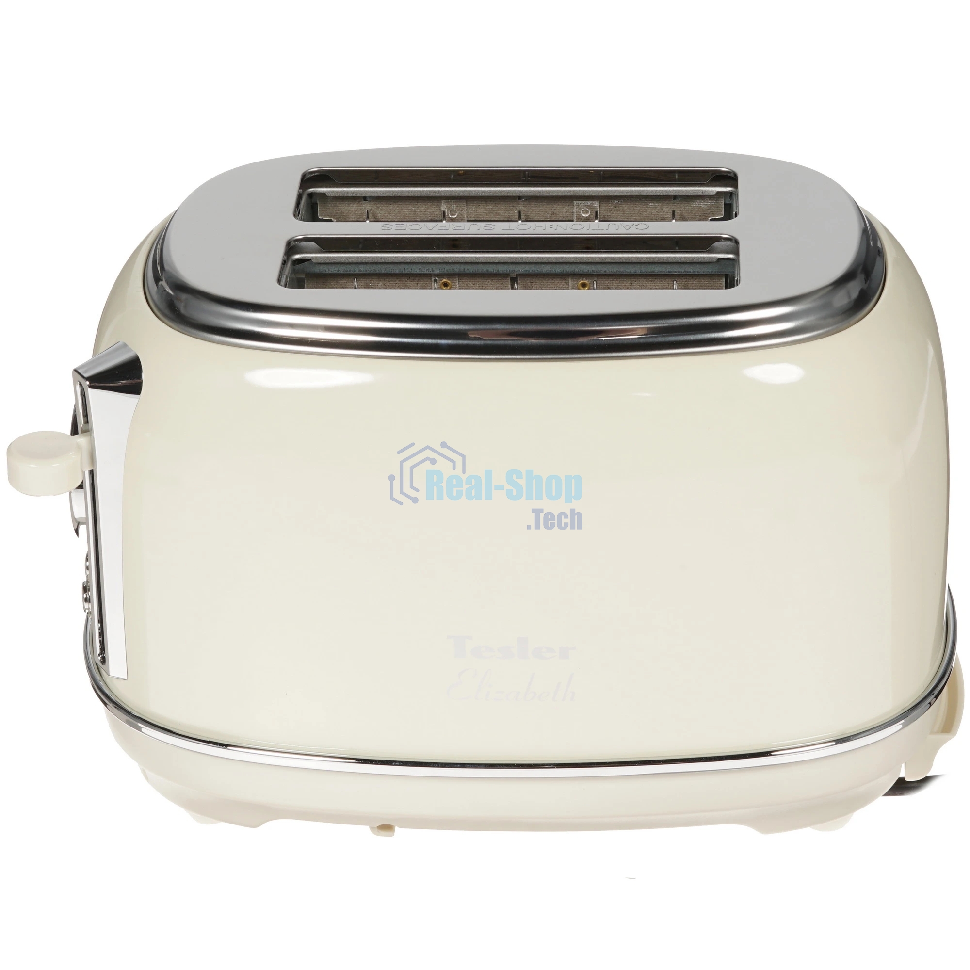 Тостер Tesler TT-245 бежевый, 815 Вт, 2 слота