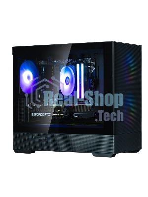 Компьютерный корпус ZALMAN P30 AIR, MATX, BLACK, WINDOW, 2xCombo (3.5'' or 2.5''), 3x2.5