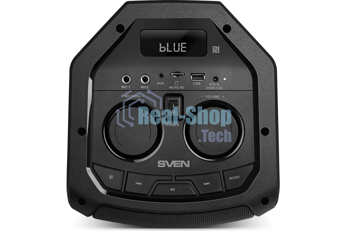 Портативная акустика Sven АС PS-710 черный 100 Вт Bluetooth