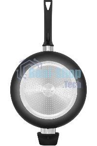 Сотейник Rondell Strike RDA-1399, 28 см, с крышкой, серый