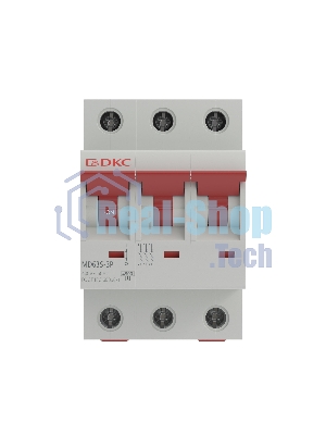 Выключатель автоматический модульный 3п C 40А 4.5кА YON max MD63S YON MD63S-3PC40