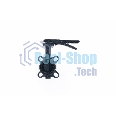 Затвор дисковый поворотный ЗДМ 03.16.65 PN16 DN65 корп GG25, чугун GGG40, EPDM, рукоятка