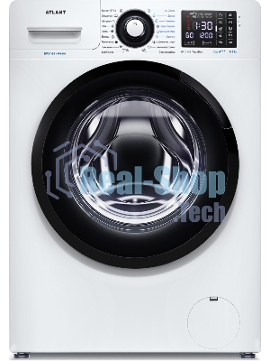 Стиральная машина Атлант СМА 80С1214-CA-02 белая, загрузка фронтальная 8кг, 1200 об/мин., класс: A