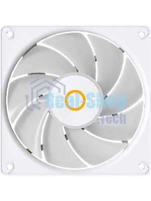 Вентилятор для корпуса Ocypus Gaммa F12 Elite WH ARGb 3 IN 1, 120x120x25мм, 4-PIN PWM, 600-1800 RPM, 26 DBA MAX, HYDRO BEARING