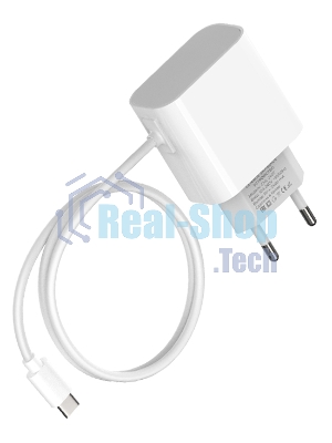 Сетевое зарядное устройство Maxvi CHL-240T 2.4A, with Type-C cable, белый