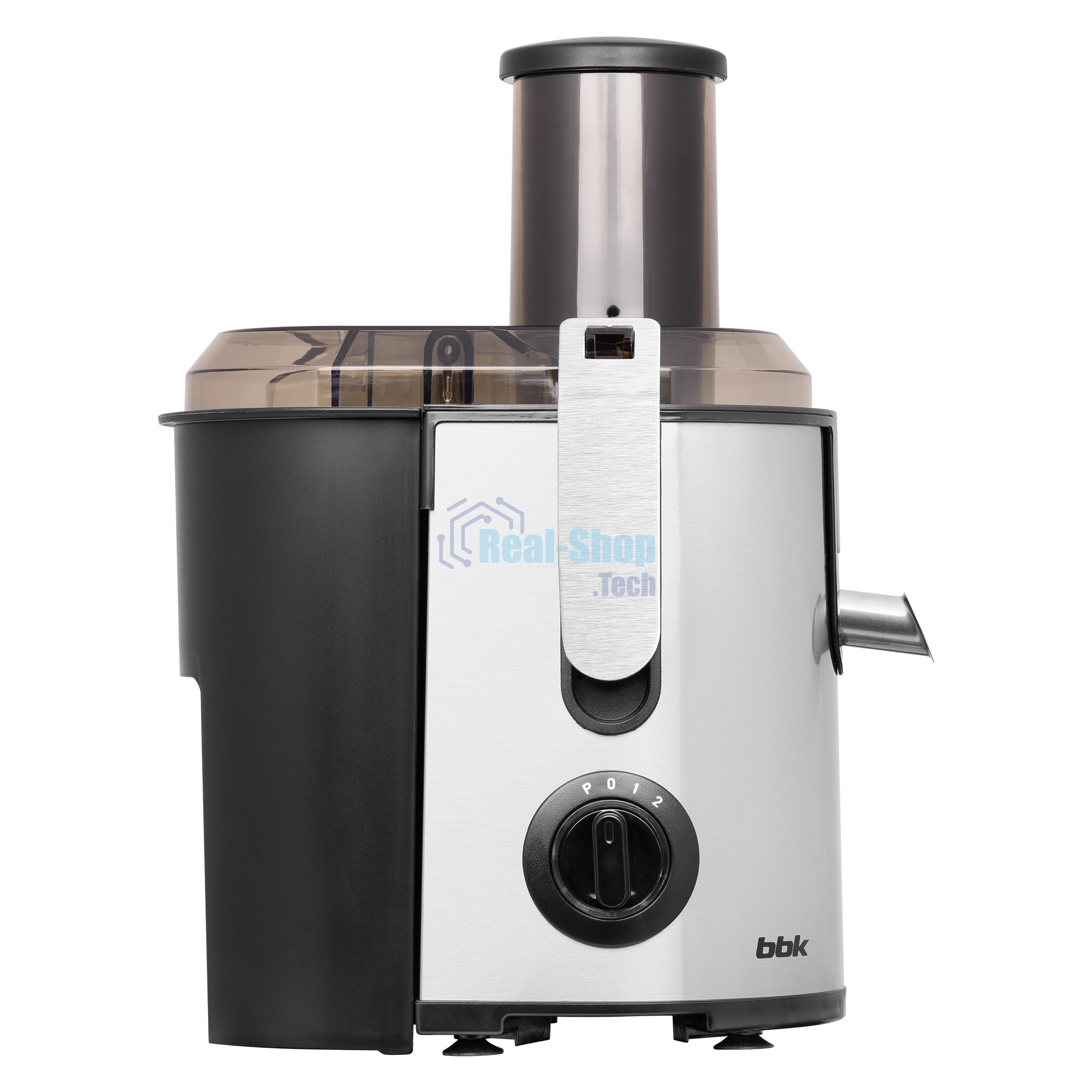 Соковыжималка BBK JC080-H22 черный/металлик, центробежная, 1000 Вт, 950 мл, механическое