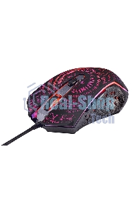 Мышь проводная Qumo Valhalla M35 черный, 3200 dpi, USB, кнопки - 6