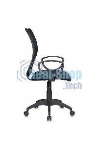 Кресло компьютерное Бюрократ Ch-599AXSN спинка сетка черный, сиденье черный TW-11