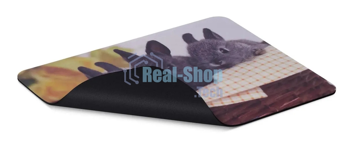 Коврик для мыши Buro BU-M40092 рисунок/кролики