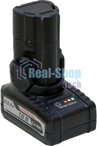 Дрель-шуруповерт аккумуляторная ИНТЕРСКОЛ ДА-18ЭР, Аккумуляторная, 18В, 2 АКБ