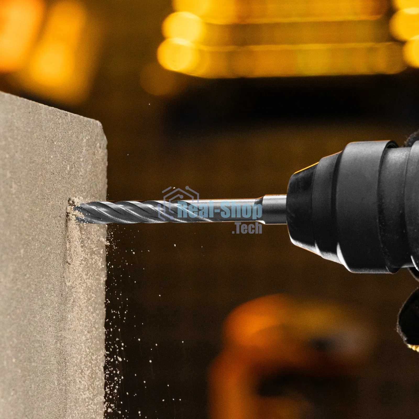 Бур по бетону Denzel цельная крестовая пластина, 8x165 мм, SDS PLUS