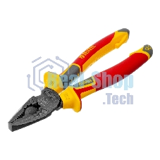 Плоскогубцы комбинированные Denzel диэлектрические трехкомпонентные рукоятки до 1000 В, 180 мм