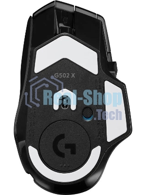 Мышь беспроводная Logitech G502 X Plus черный, 25600 dpi, радиоканал, USB, кнопки - 13