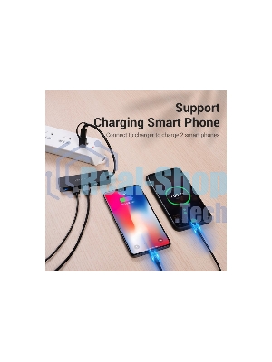 Концентратор Vention CHTBB, USB/USB Type-C, USB, USB