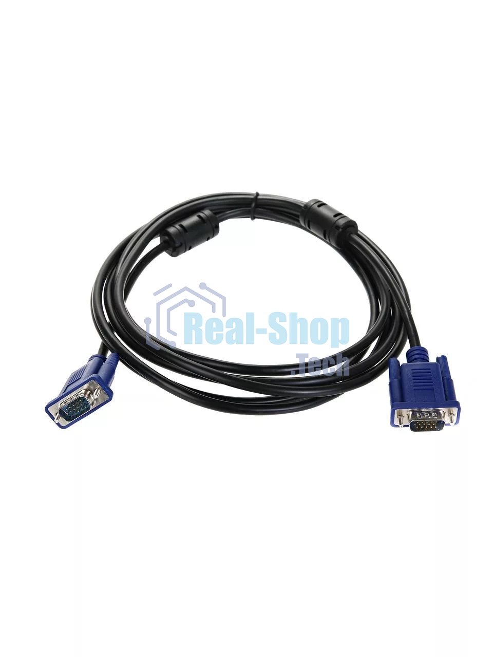 Кабель соединительный SVGA (15M/M) 3 м 2 фильтра TV-COM QCG120H-3M
