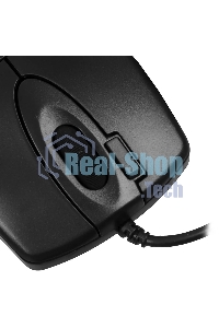 Мышь проводная A4Tech OP-620DS черный, 1000 dpi, USB, кнопки - 4