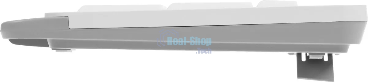 Клавиатура проводная A4Tech Fstyler FK10, USB, белый/серый