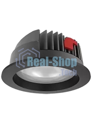 Светильник светодиодный ДВО-10Вт 1000Лм 4000К DL-PRO IP65 черный