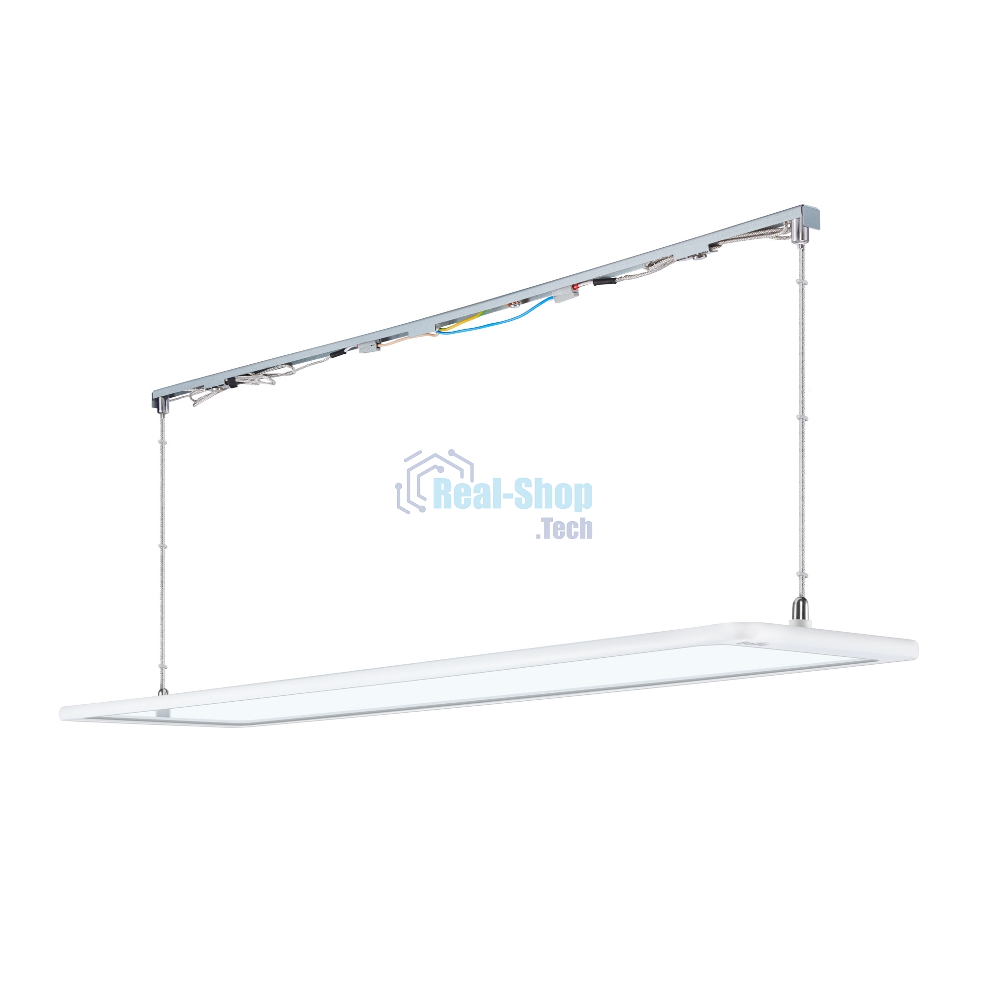 Комплект обогреватель инфракрасный Ballu BIH-GTW-1.3 + BMT-1 белый, 1300 Вт, 26 м2, термостат