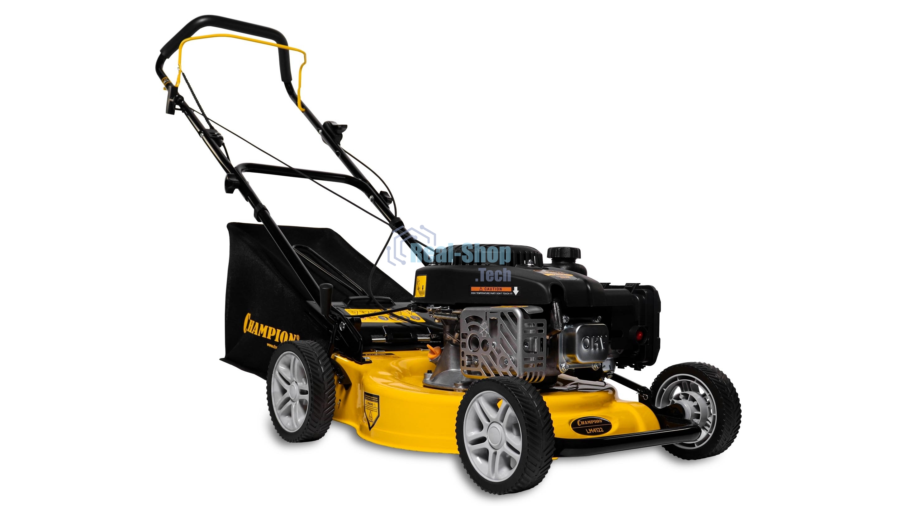 Газонокосилка Champion 2,2кВт 410мм 40л 27-61мм 1рычаг/6, 23кг LM4122